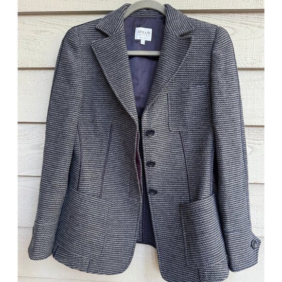 Armani Collezioni Made in Italy Blazer Jacket | Size 4 / IT 40 - Picture 8 of 12